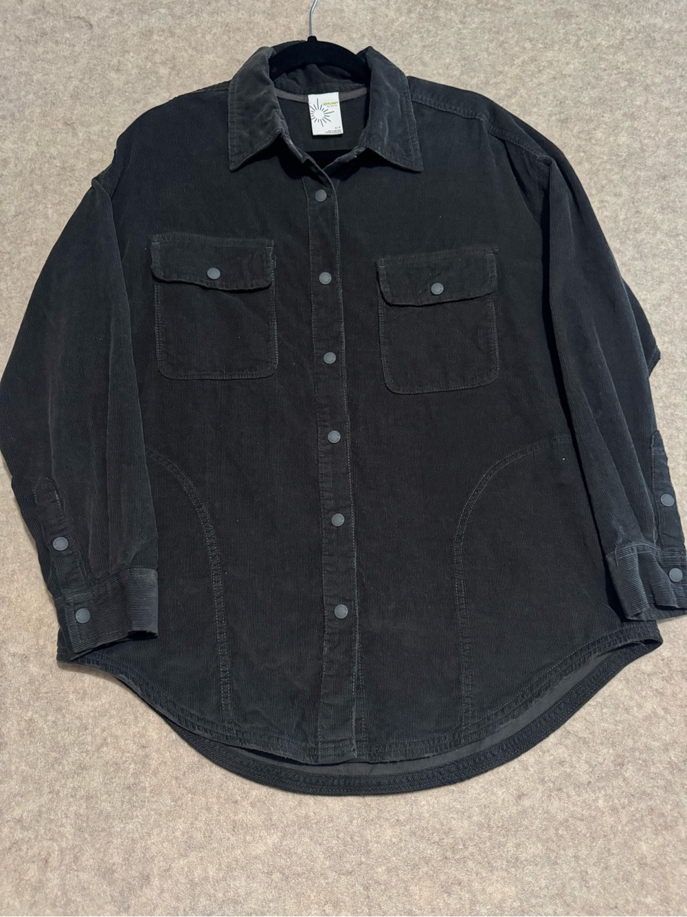 Aerie Offline Women's Corduroy Shirt Jacket Green Size Small